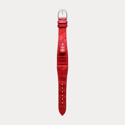 Bracelet petite montre Stirrup alligator - Ralph Lauren - Modalova