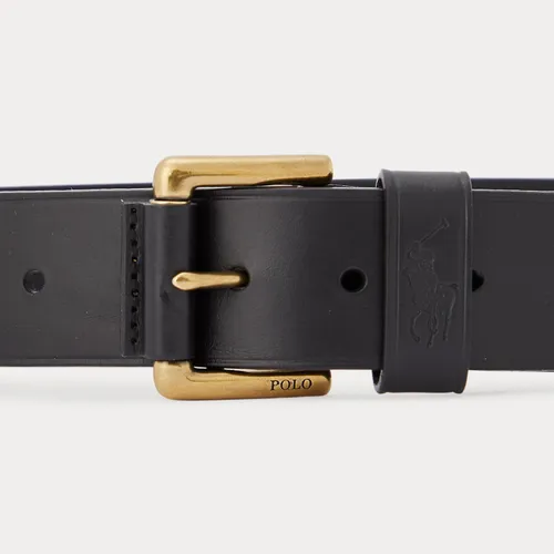Ceinture habillée en cuir - Polo Ralph Lauren - Modalova
