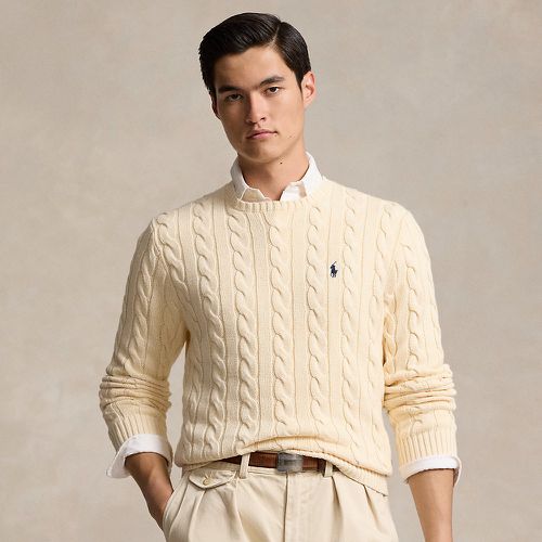 Pull en coton torsadé - Polo Ralph Lauren - Modalova