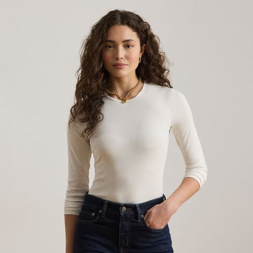 Haut à manches longues en coton - Lauren - Modalova