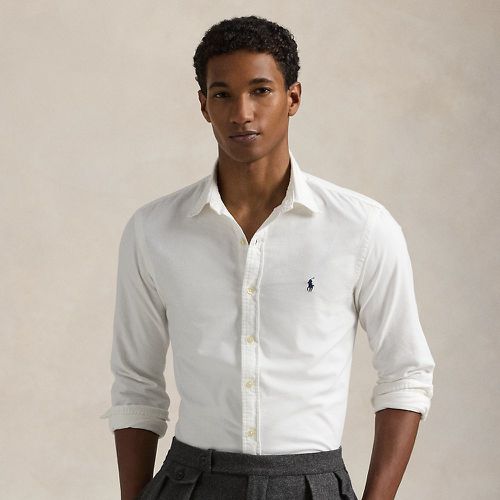 Chemise Oxford cintrée teinte en pièce - Polo Ralph Lauren - Modalova