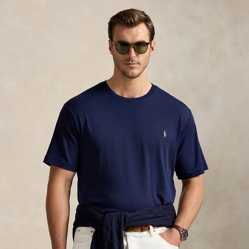 Grandes Tailles - T-shirt à col rond en coton doux - Big & Tall - Modalova