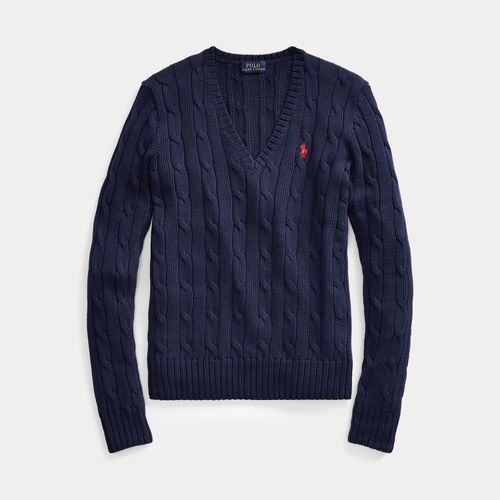 Pull torsadé col en V - Polo Ralph Lauren - Modalova