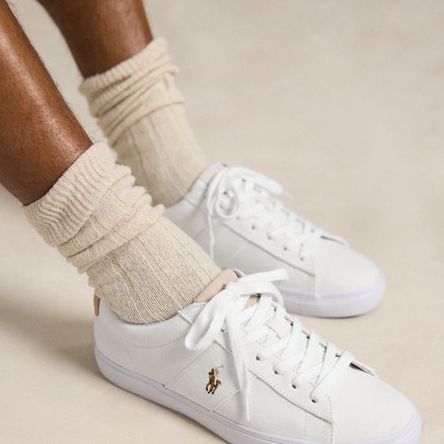 Baskets Sayer en toile - Polo Ralph Lauren - Modalova