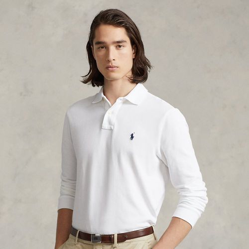 Polo en piqué coupe ajustée - Polo Ralph Lauren - Modalova