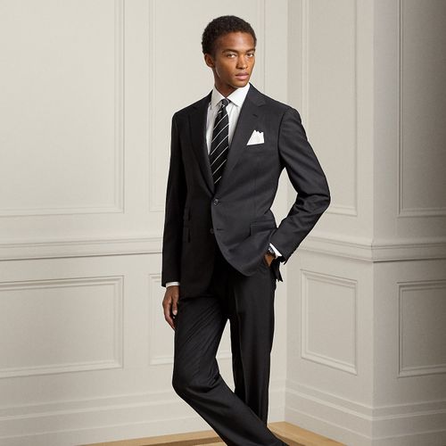 Costume Gregory en sergé de laine - Purple Label - Modalova