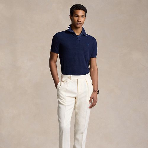 Pantalon en lin à pinces - Polo Ralph Lauren - Modalova