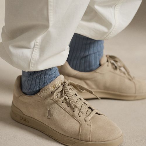 Baskets Heritage Court II en daim - Polo Sport - Modalova