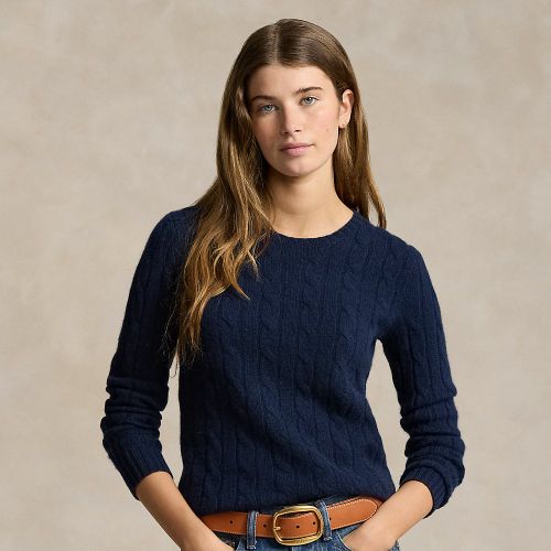 Pull en cachemire torsadé - Polo Ralph Lauren - Modalova
