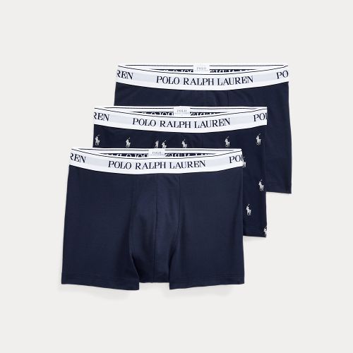 Lot de 3 boxers classiques coton stretch - Polo Ralph Lauren - Modalova