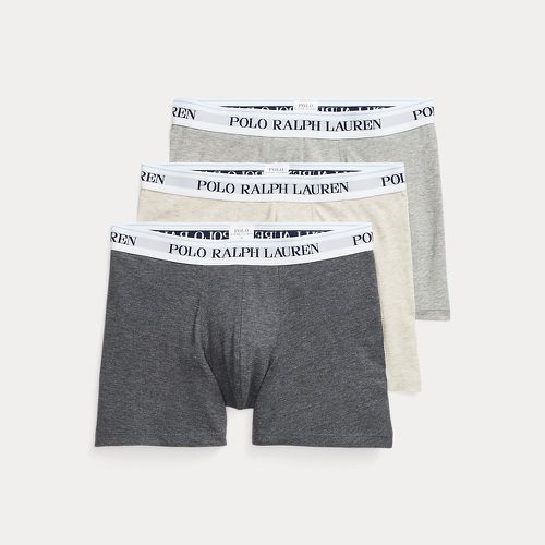 Lot de trois boxers en coton stretch - Polo Ralph Lauren - Modalova