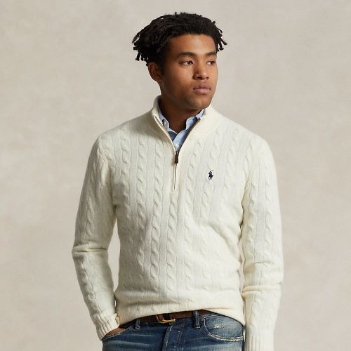 Pull torsadé en laine et cachemire - Polo Ralph Lauren - Modalova