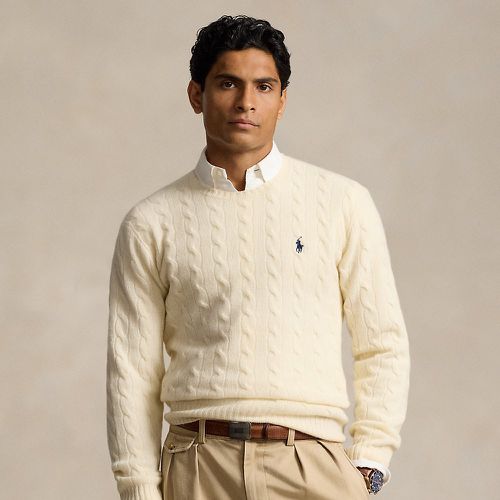 Pull torsadé en laine et cachemire - Polo Ralph Lauren - Modalova