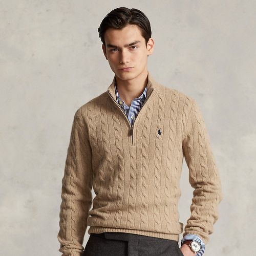 Pull torsadé en laine et cachemire - Polo Ralph Lauren - Modalova