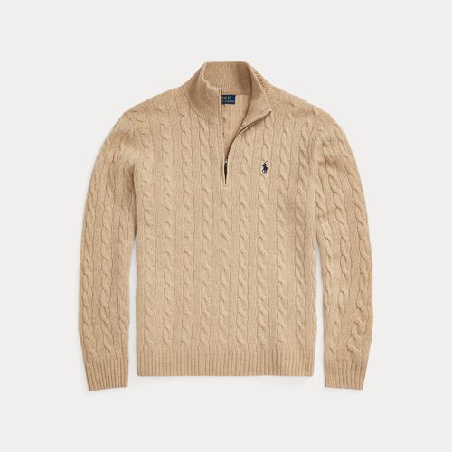 Pull torsadé demi-zippé - Polo Ralph Lauren - Modalova