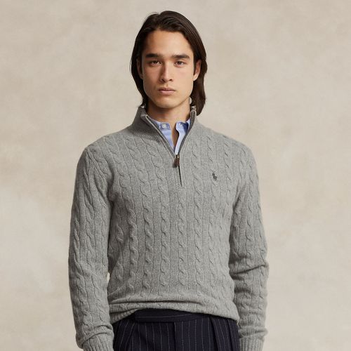 Pull torsadé demi-zippé - Polo Ralph Lauren - Modalova