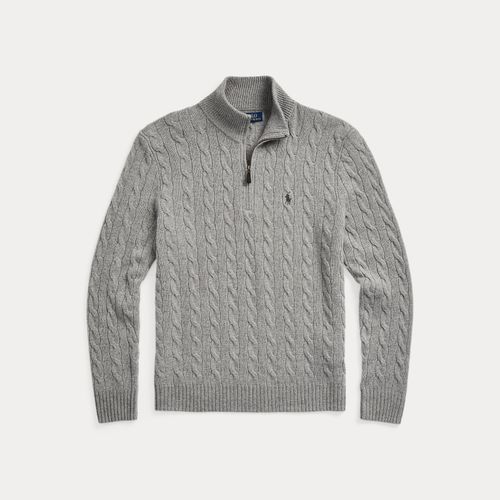 Pull torsadé demi-zippé - Polo Ralph Lauren - Modalova