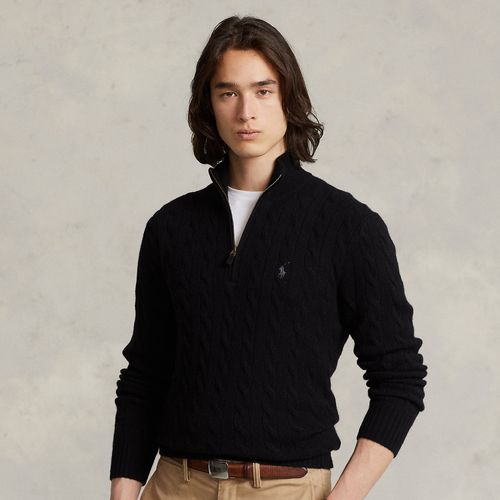 Pull torsadé demi-zippé - Polo Ralph Lauren - Modalova