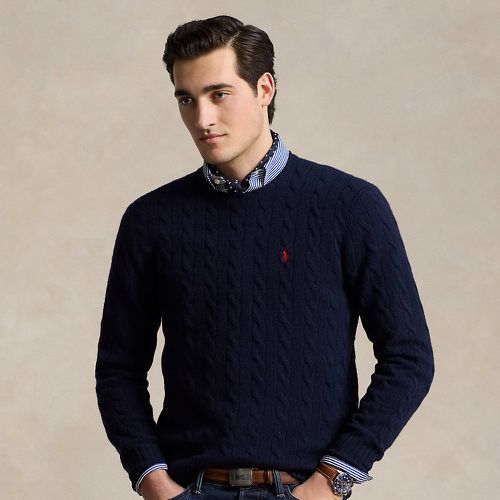 Pull torsadé en laine et cachemire - Polo Ralph Lauren - Modalova