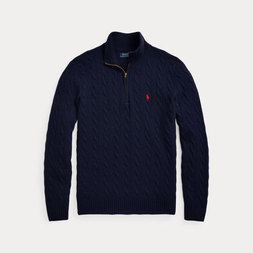 Pull torsadé demi-zippé - Polo Ralph Lauren - Modalova