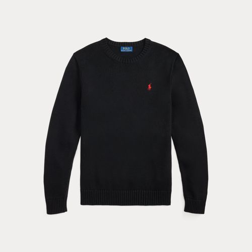 Pull col rond en coton - Polo Ralph Lauren - Modalova