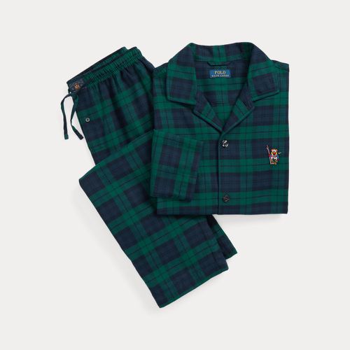 Pyjama écossais en flanelle - Polo Ralph Lauren - Modalova