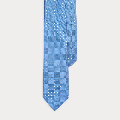 Cravate étroite à pois en soie - Polo Ralph Lauren - Modalova