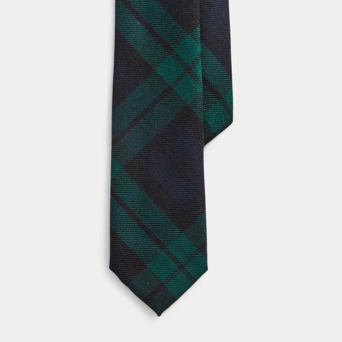 Cravate motif tartan Blackwatch en laine - Polo Ralph Lauren - Modalova