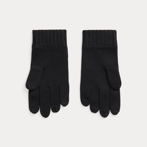 Gants en laine avec poney distinctif - Polo Ralph Lauren - Modalova
