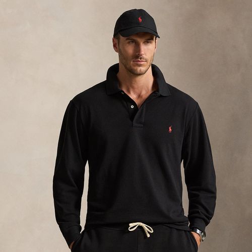 Grandes Tailles - Polo manches longues en coton piqué - Big & Tall - Modalova