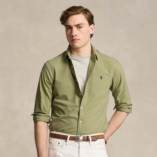 Chemise Oxford cintrée teinte en pièce - Polo Ralph Lauren - Modalova