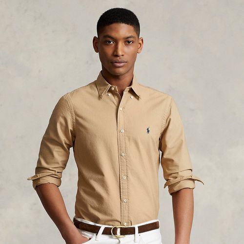 Chemise Oxford cintrée teinte en pièce - Polo Ralph Lauren - Modalova