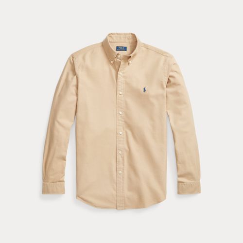 Chemise Oxford ajustée teinte en pièce - Polo Ralph Lauren - Modalova