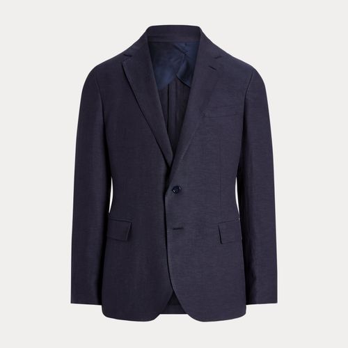 Veste Hadley faite main en soie et lin - Purple Label - Modalova