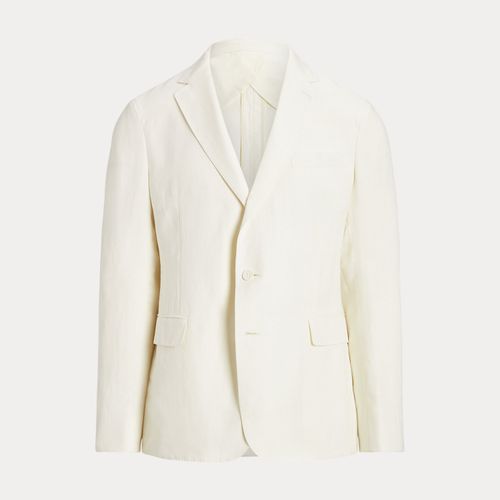 Veste Hadley faite main en soie et lin - Purple Label - Modalova