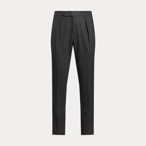 Pantalon à pinces flanelle de laine - Polo Ralph Lauren - Modalova