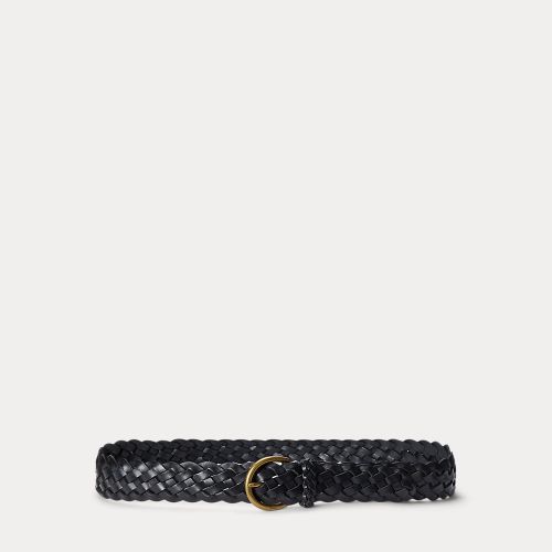 Ceinture en vachette tressée - Polo Ralph Lauren - Modalova