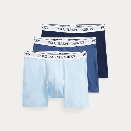 Lot de trois slips-boxers coton stretch - Polo Ralph Lauren - Modalova