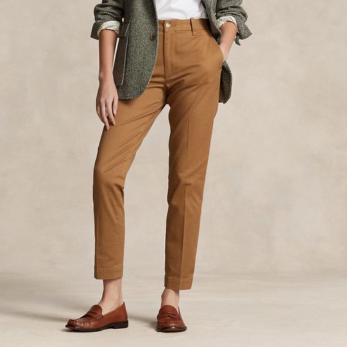 Pantalon chino 7/8 slim en sergé - Polo Ralph Lauren - Modalova