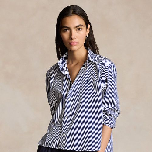 Chemise courte, ample et rayée en coton - Polo Ralph Lauren - Modalova