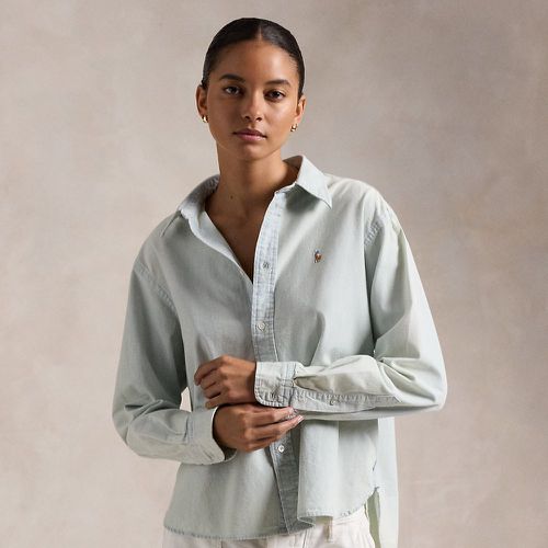 Chemise ample et courte en chambray - Polo Ralph Lauren - Modalova