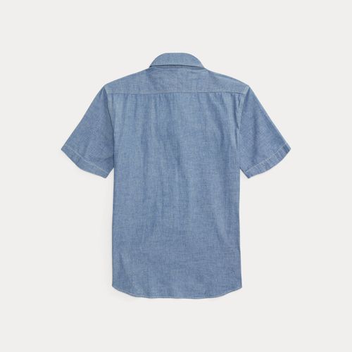 Chemise workwear chambray indigo - RRL - Modalova