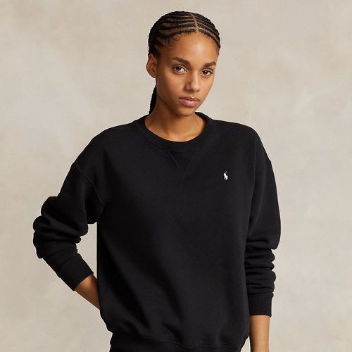 Pull col rond en molleton - Polo Ralph Lauren - Modalova