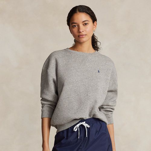 Pull col rond en molleton - Polo Ralph Lauren - Modalova