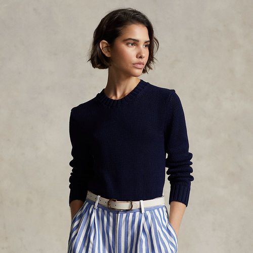 Pull col rond en coton - Polo Ralph Lauren - Modalova