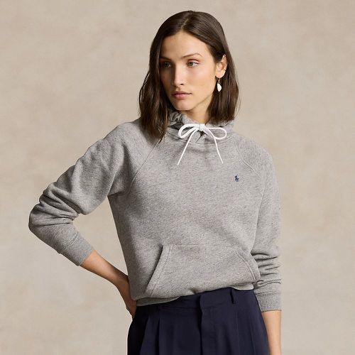 Sweat à capuche court en molleton - Polo Ralph Lauren - Modalova