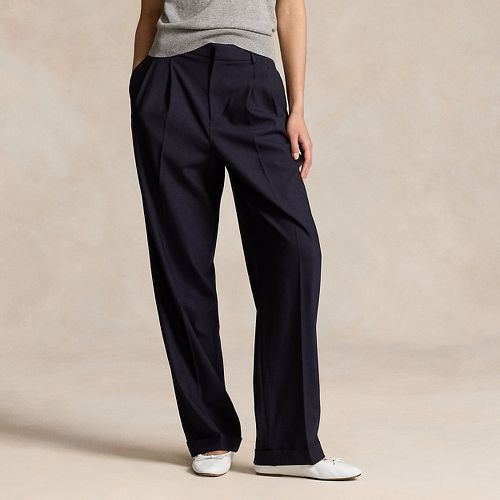 Pantalon large en laine mélangée - Polo Ralph Lauren - Modalova