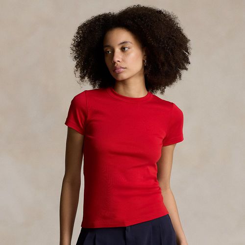 T-shirt en coton côtelé - Polo Ralph Lauren - Modalova