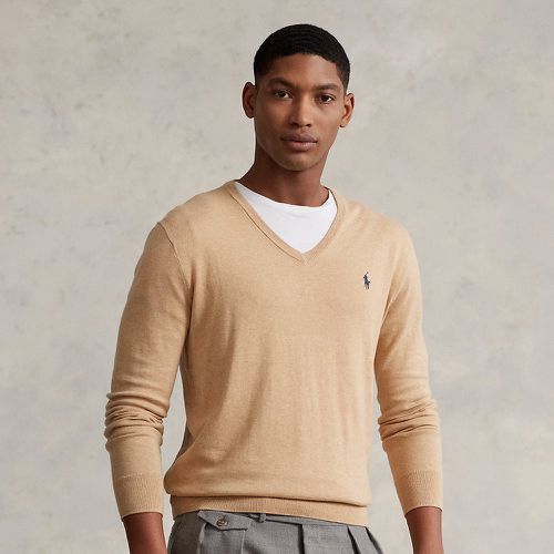 Pull cintré en coton texturé - Polo Ralph Lauren - Modalova