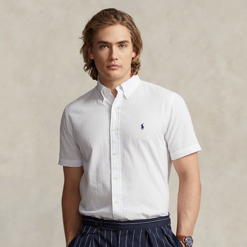 Chemise ajustée en seersucker - Polo Ralph Lauren - Modalova